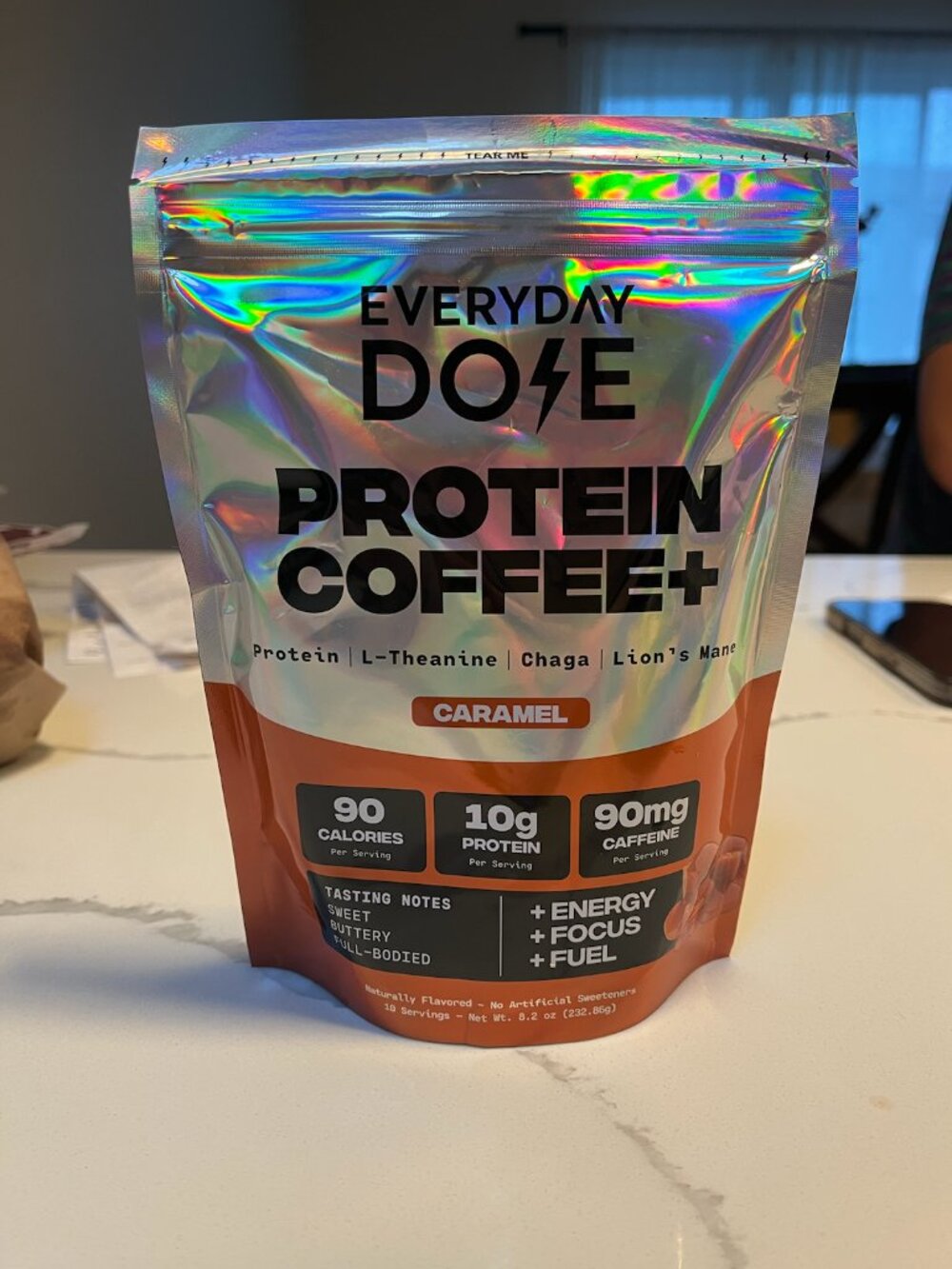Everyday Dose Protein Coffee + Caramel Flavor Instant Coffee - 8.2oz